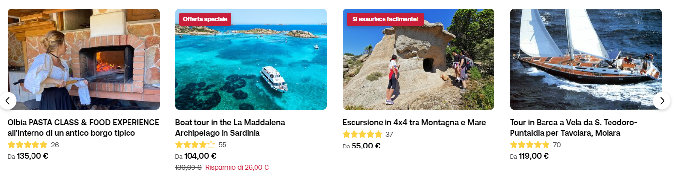 Attività, tour ed escursioni ad Olbia: cosa fare e dove prenotare 5 Attività, tour ed escursioni ad Olbia: cosa fare e dove prenotare 3