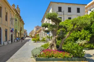 Itinerario da Aereoporto Olbia Costa Smeralda a Olbia centro 1 Corso Umberto Olbia